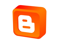 Logotyp för Blogger