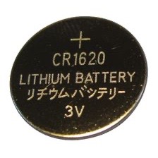 Knappbatteri CR1620 med 3V