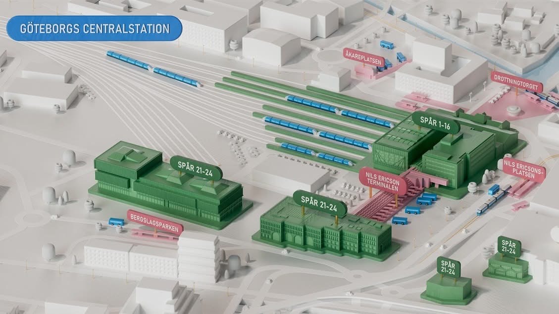 Grand central i Göteborg