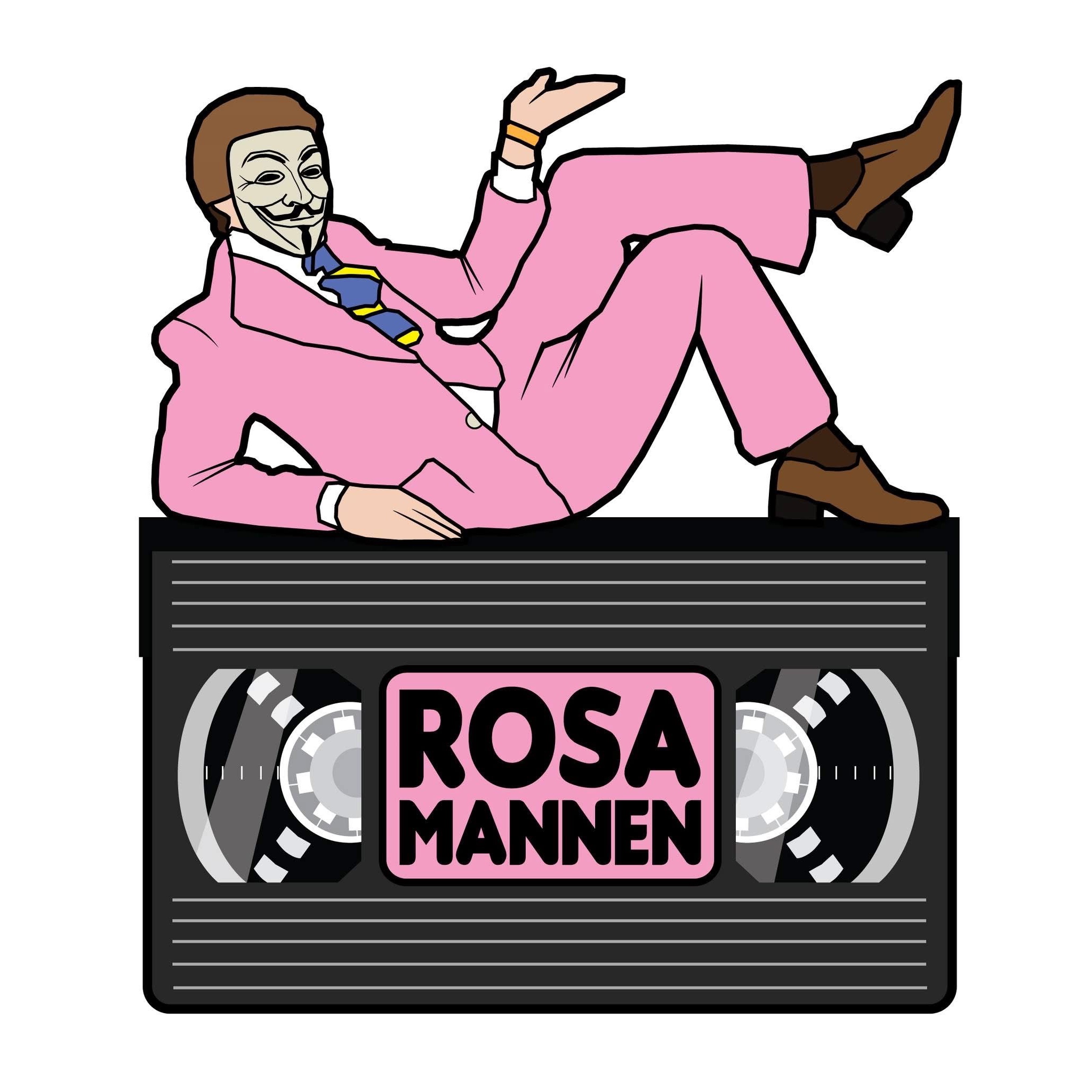 Logotyp för ROSA MANNEN