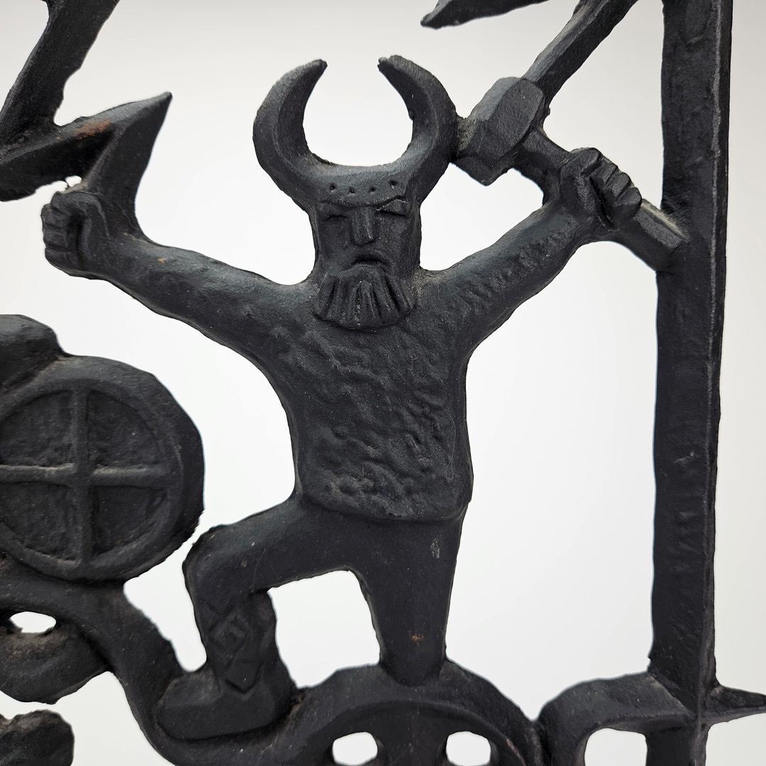 Närbild på gnistskydd med Tor