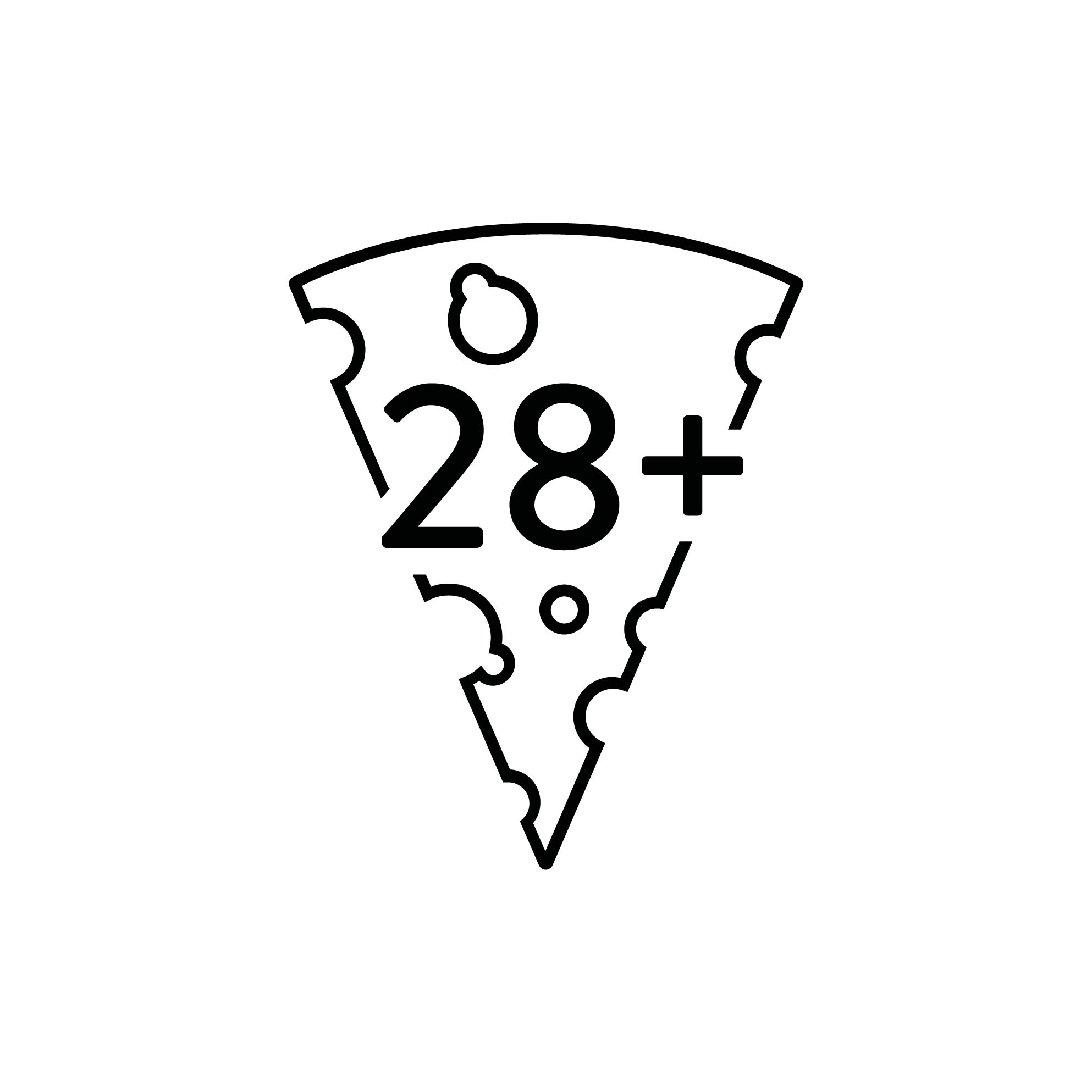 Logotyp för 28+