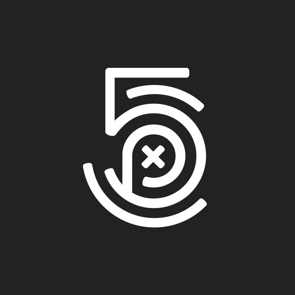 Ikon med logotyp för 500px Ikon med logotyp för 500px
