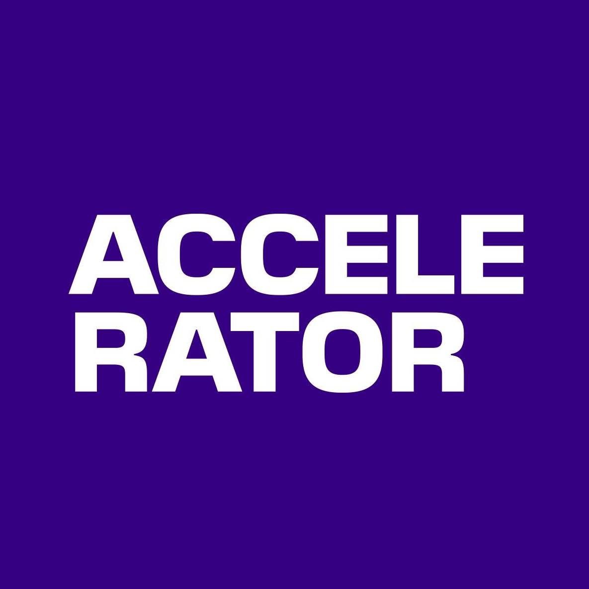 Logotyp för ACCELERATOR