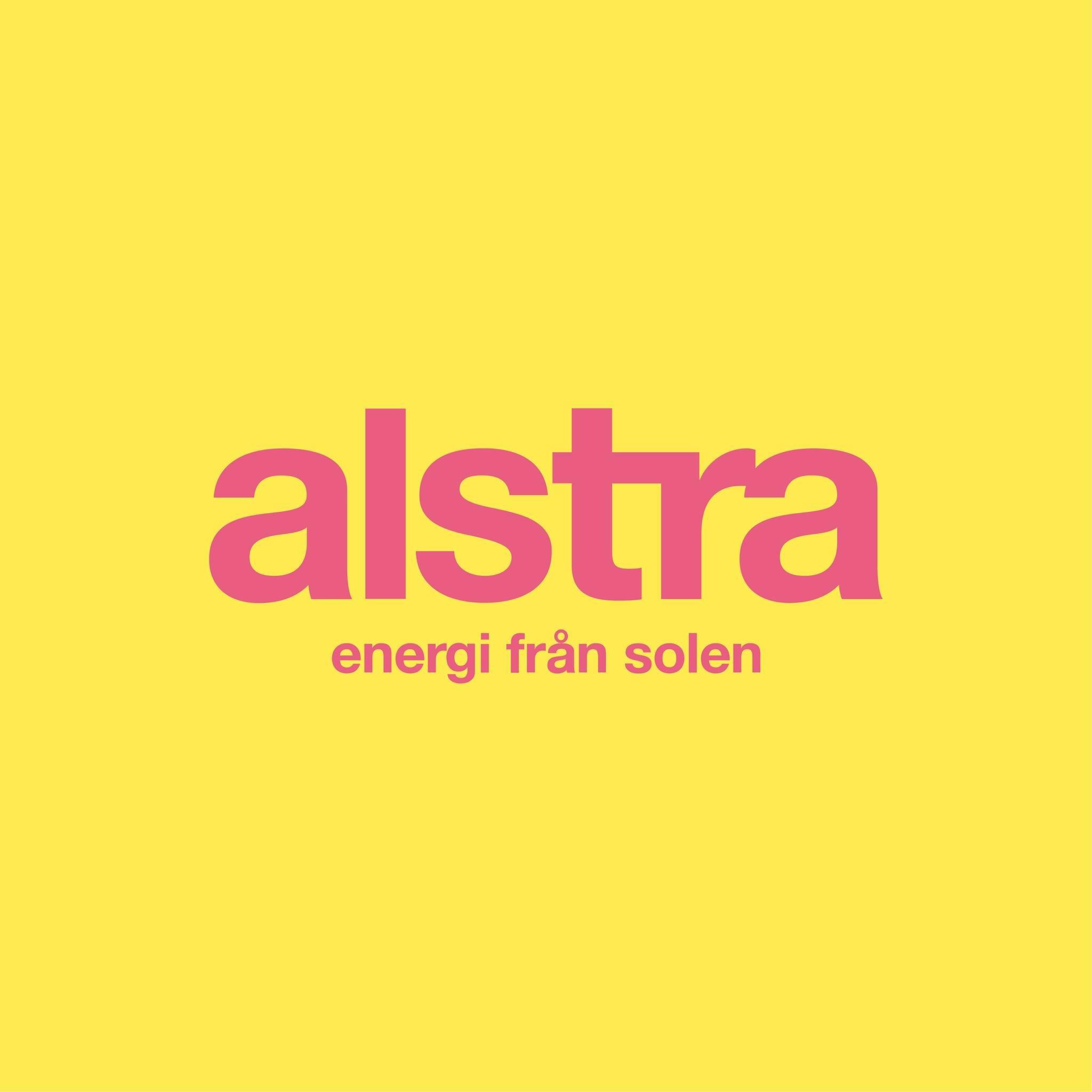 Logotyp för alstra Logotyp för alstra