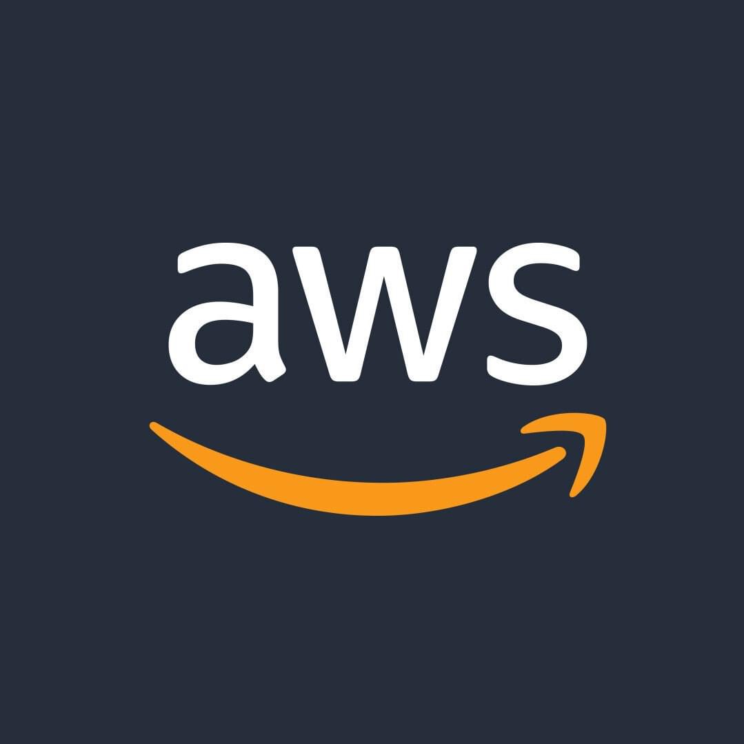 Logotyp för aws - Amazon web services Logotyp för aws - Amazon web services