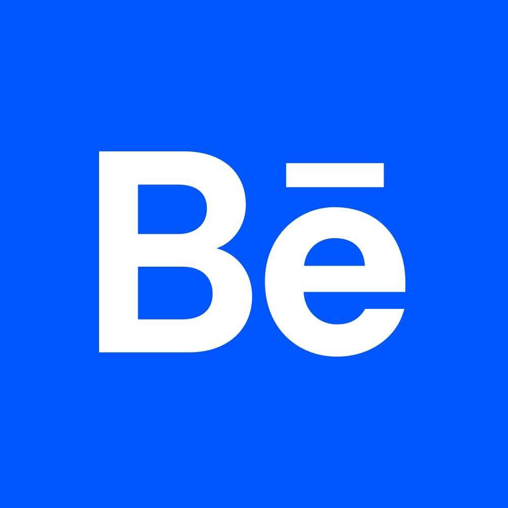 Logotyp för Behance Logotyp för Behance