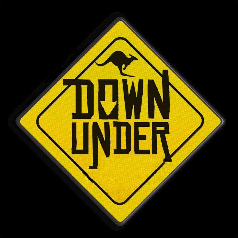 Logotyp för DOWN UNDER
