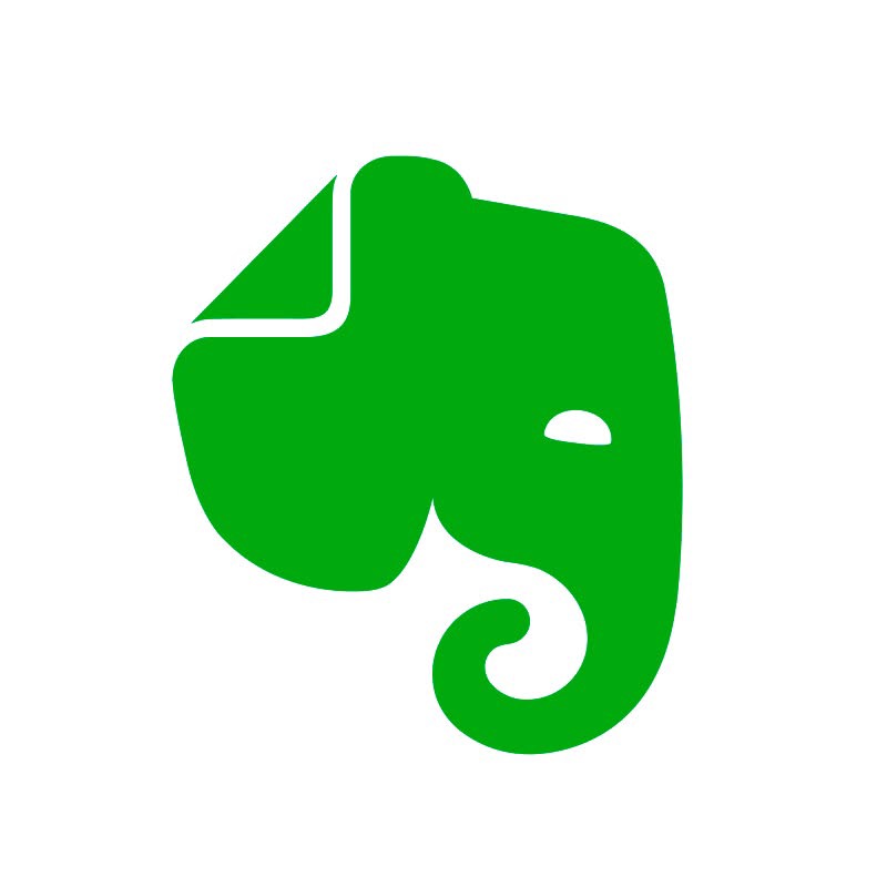 Ikon och logotyp för Evernote