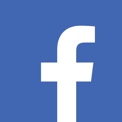 Ikon med logotyp för FB - facebook Ikon med logotyp för FB - facebook