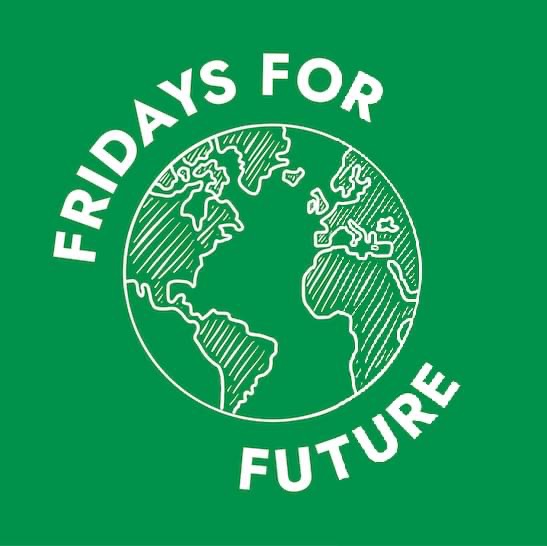 Logotyp för FRIDAYS FOR FUTURE Logotyp för FRIDAYS FOR FUTURE
