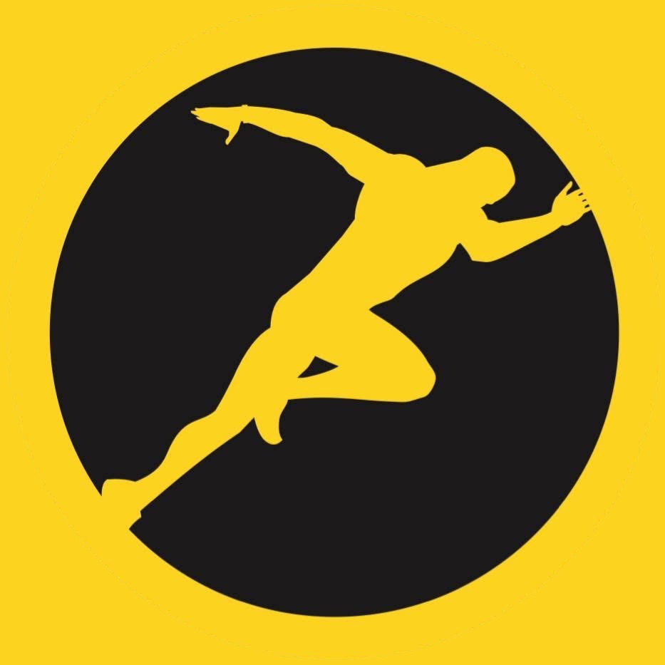 Logotyp för GOLDEN ATHLETE