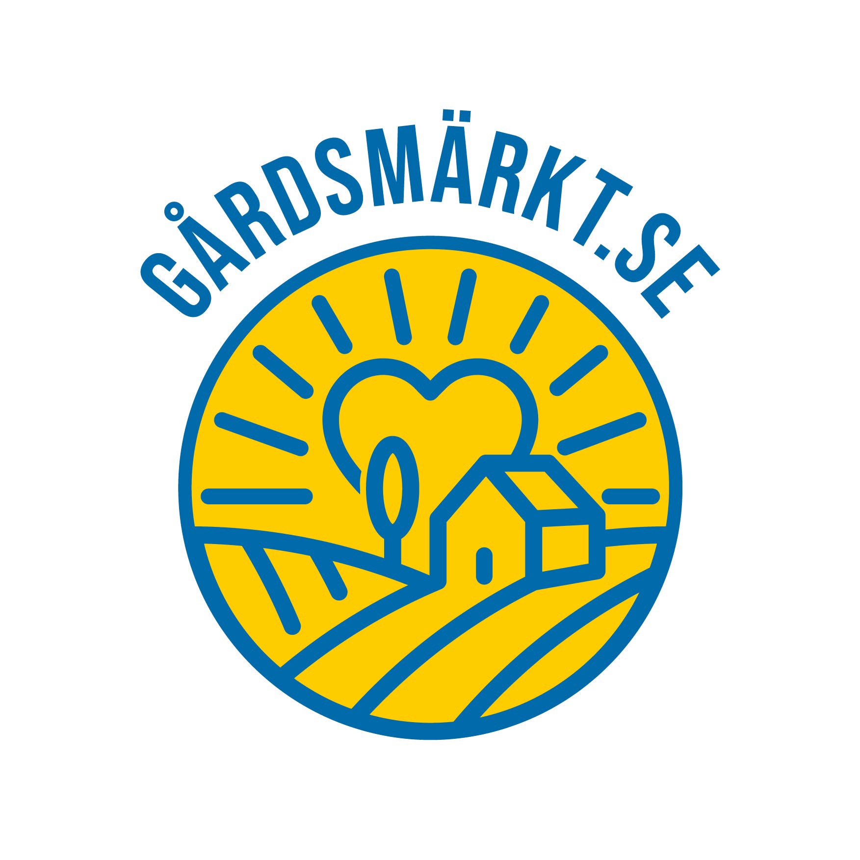 Logotyp för GÅRDSMÄRKT.SE