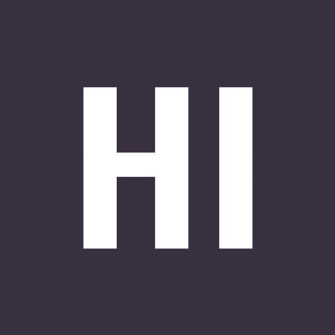 Logotyp för HI - HYPER ISLAND Logotyp för HI - HYPER ISLAND