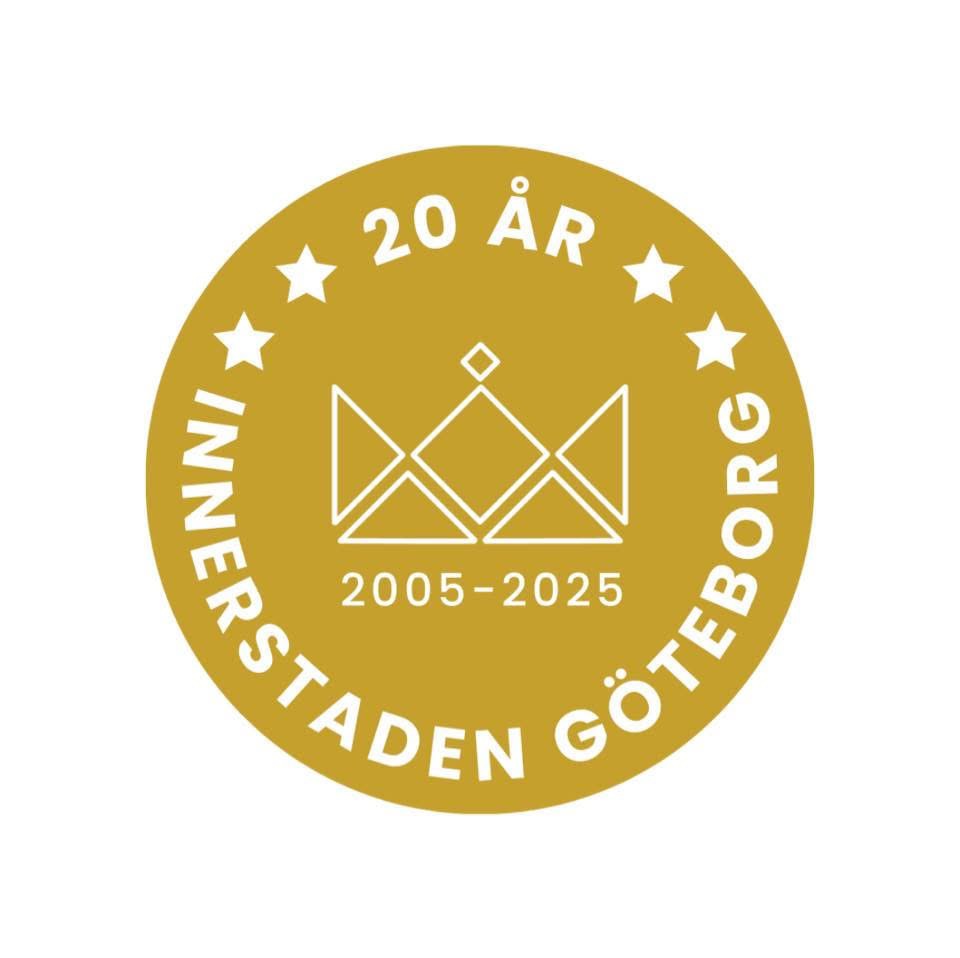 Logotyp för INNERSTADEN GÖTEBORG 2005-2025