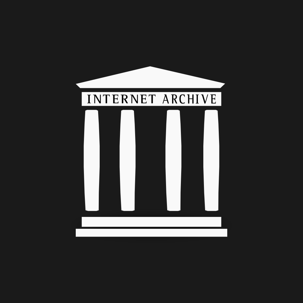 Logotyp för INTERNET ARCHIVE