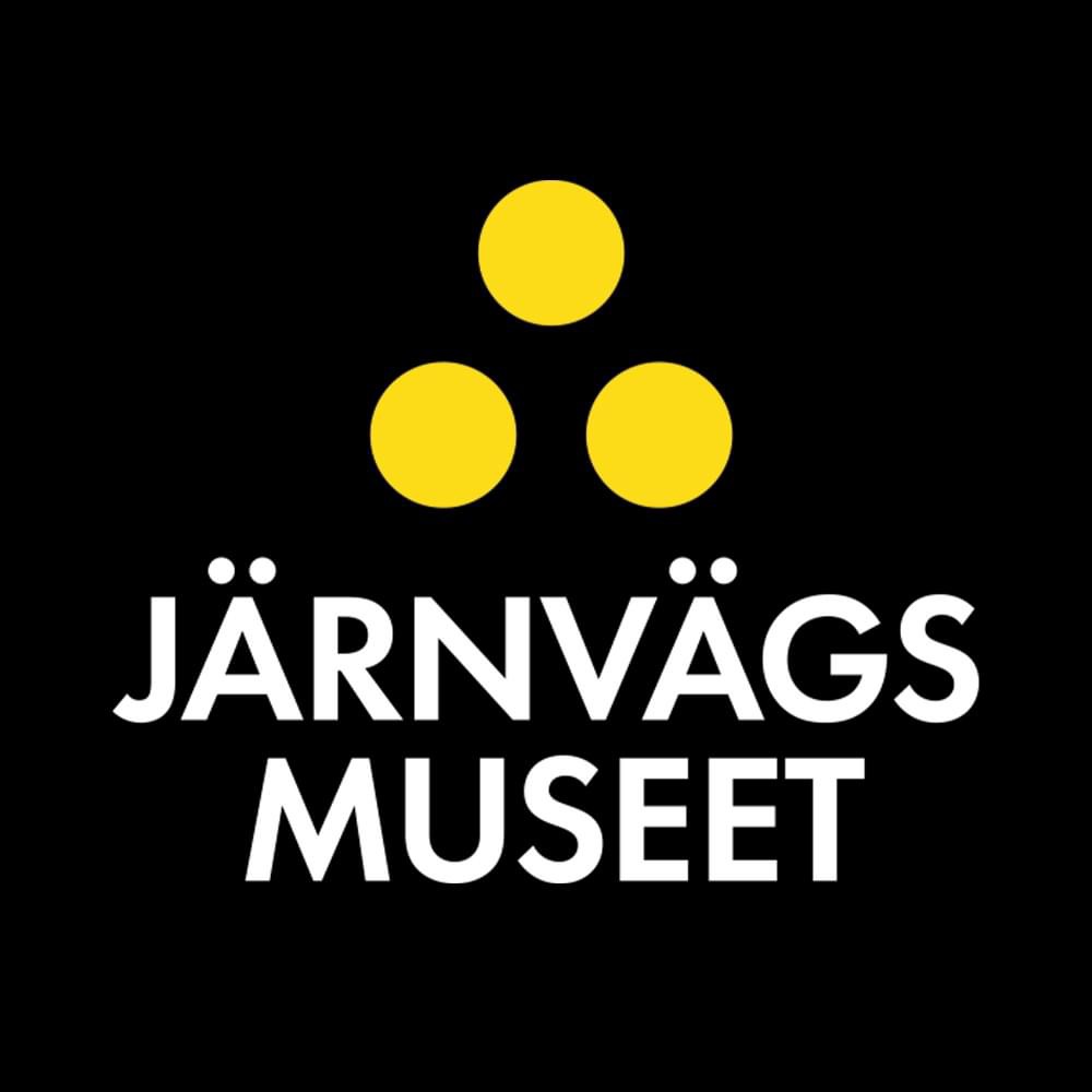 Logotyp för JÄRNVÄGSMUSEET Logotyp för JÄRNVÄGSMUSEET