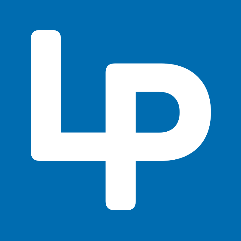 Logotyp för LP - Logopedia