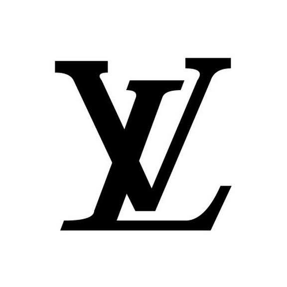 Logotyp för LV - Louis Vuitton Logotyp för LV - Louis Vuitton