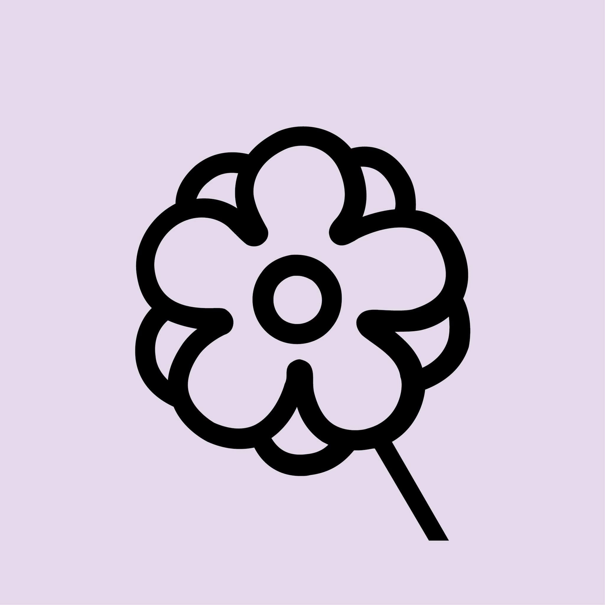 Ikon med logotyp för Majblomman