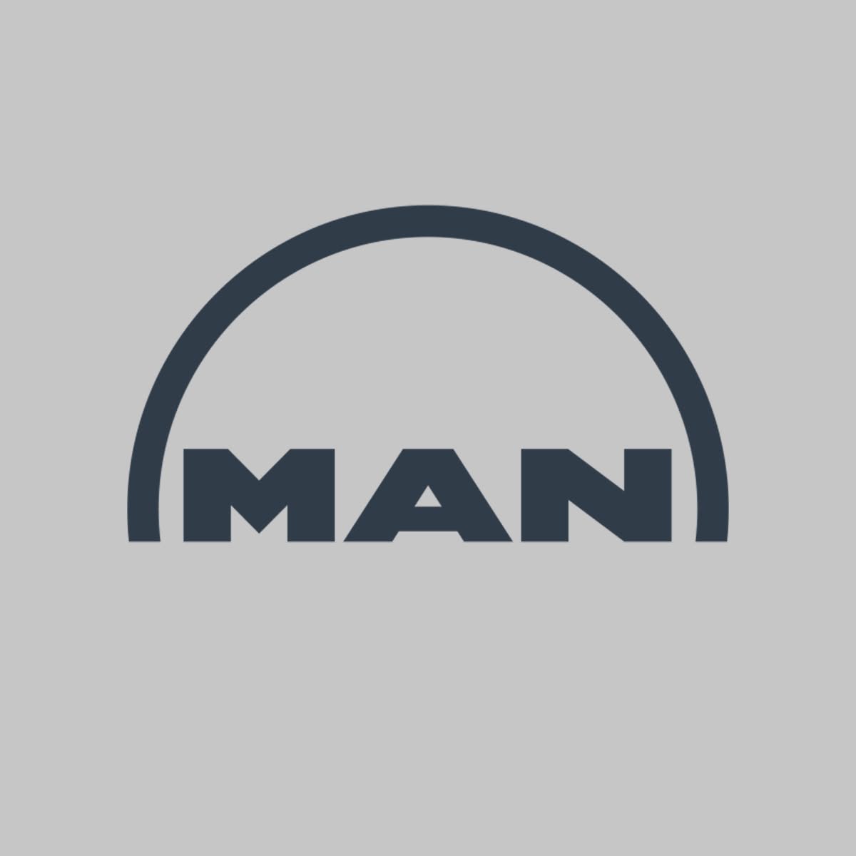 Logotyp för MAN - Maschinenfabrik Augsburg-Nürnberg