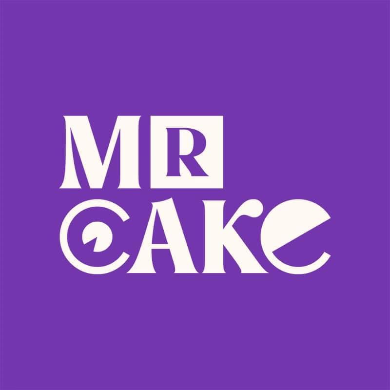 Logotyp för MR CAKE Logotyp för MR CAKE