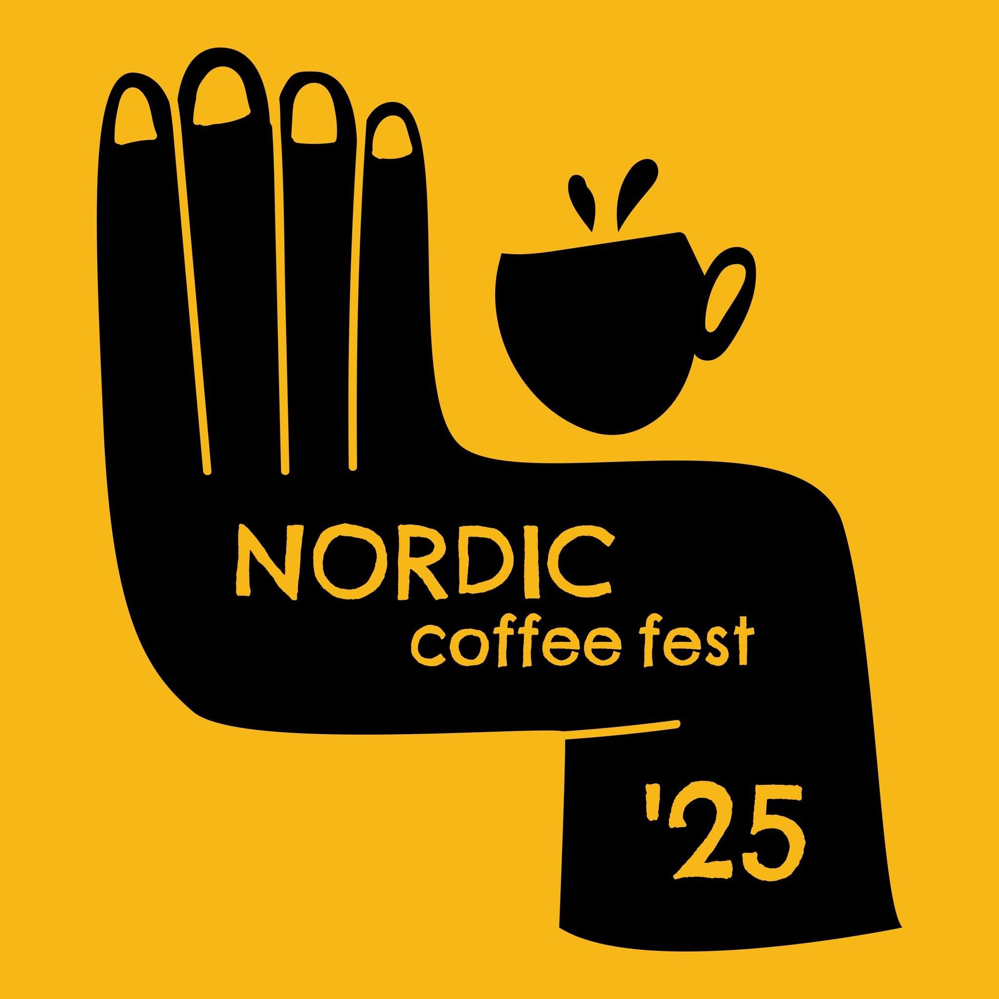 Logotyp för Logotyp för NORDIC coffee fest Logotyp för Logotyp för NORDIC coffee fest