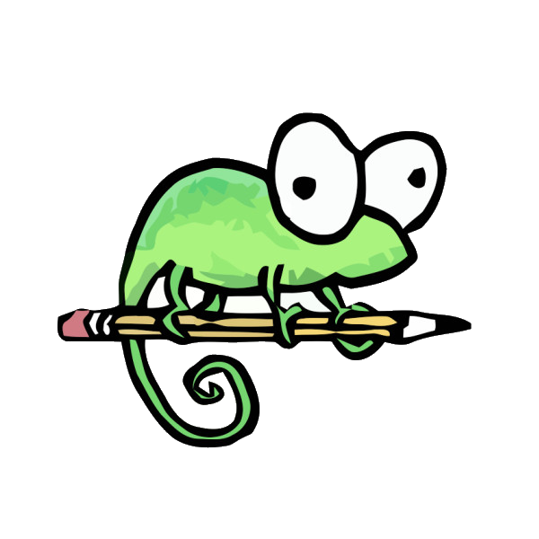Maskot och logotyp för notepad++