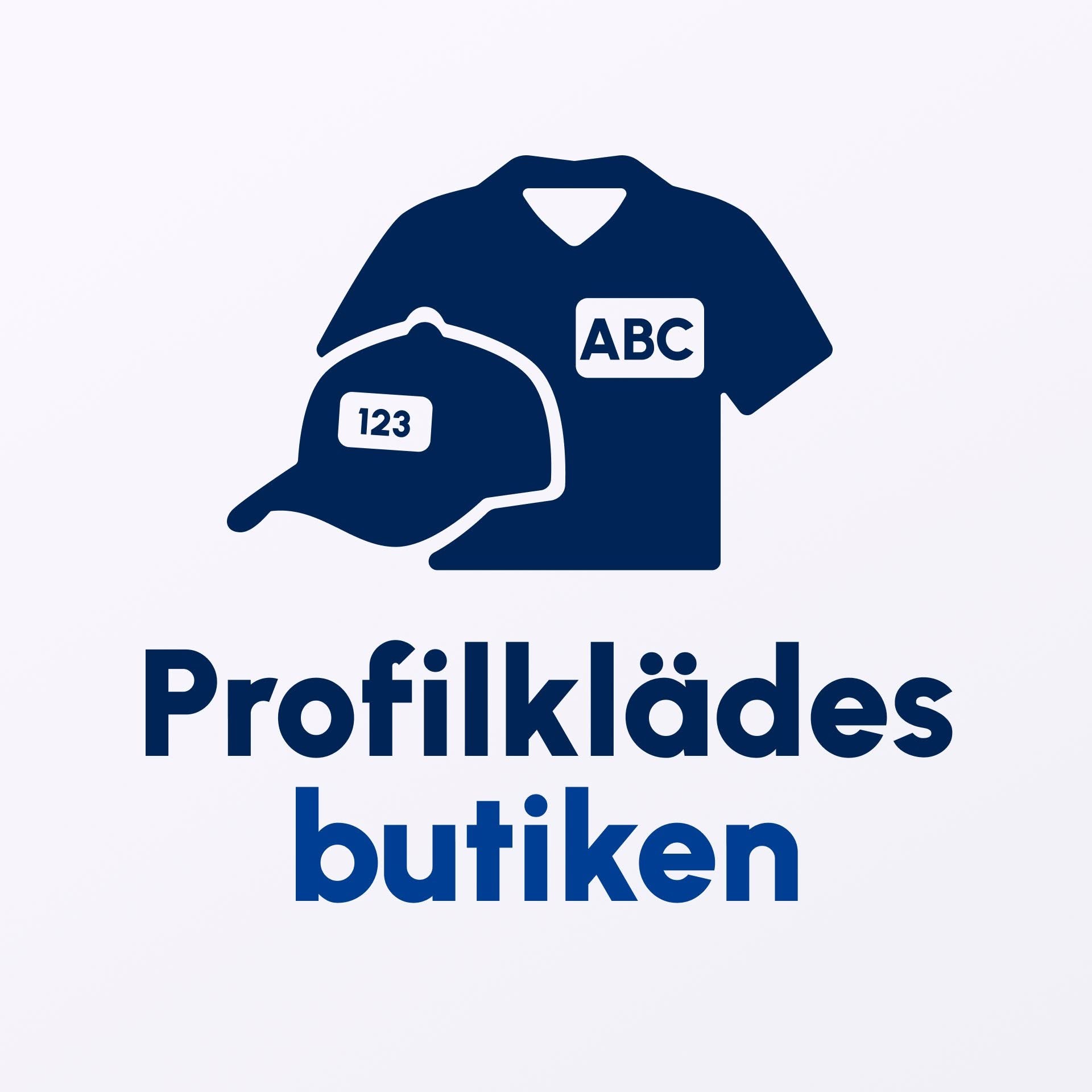 Logotyp för Profilklädesbutiken