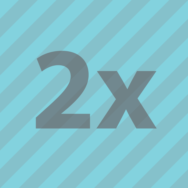 2x 2x