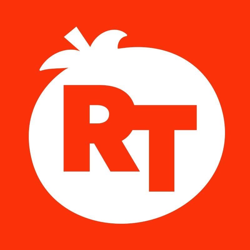 Logotyp för RT - Rotten Tomatoes