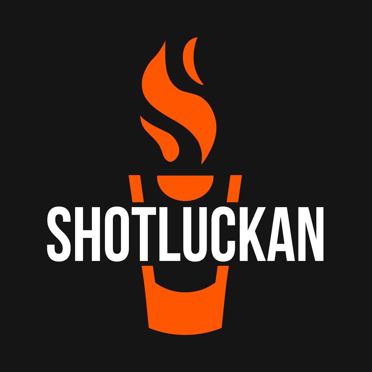 Logotyp för SHOTLUCKAN
