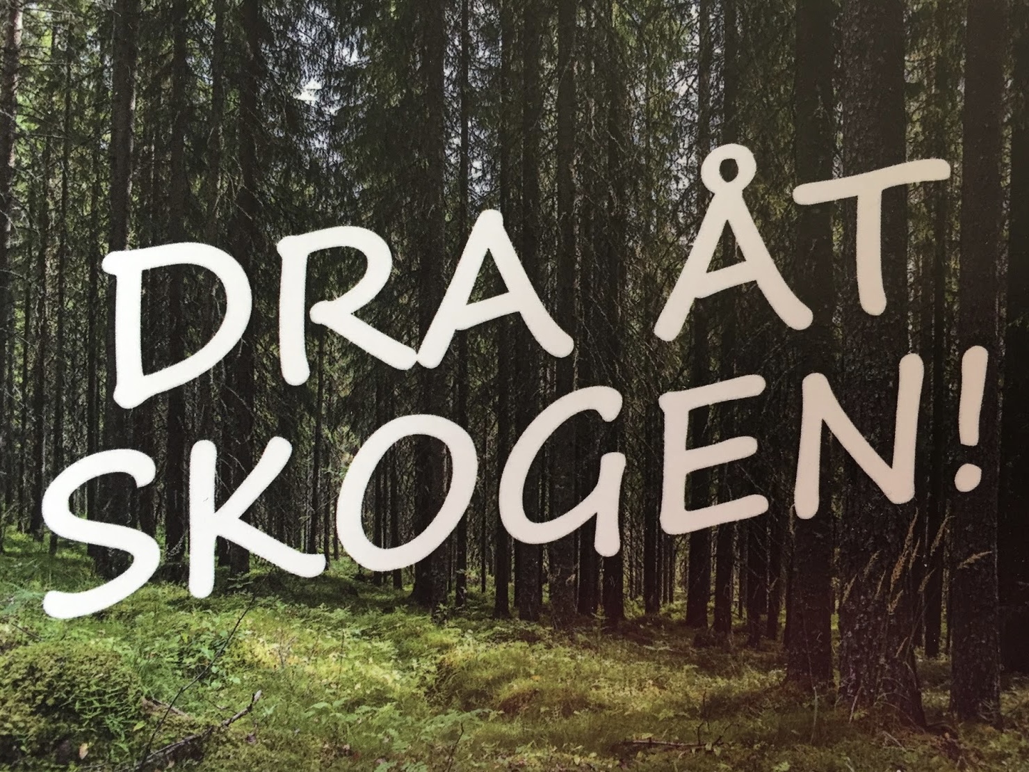 Dra åt skogen! Dra åt skogen!