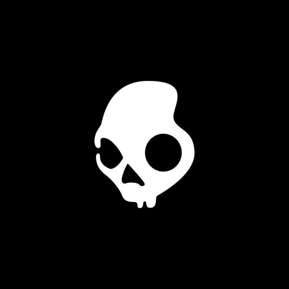 Logotyp för Skullcandy Logotyp för Skullcandy