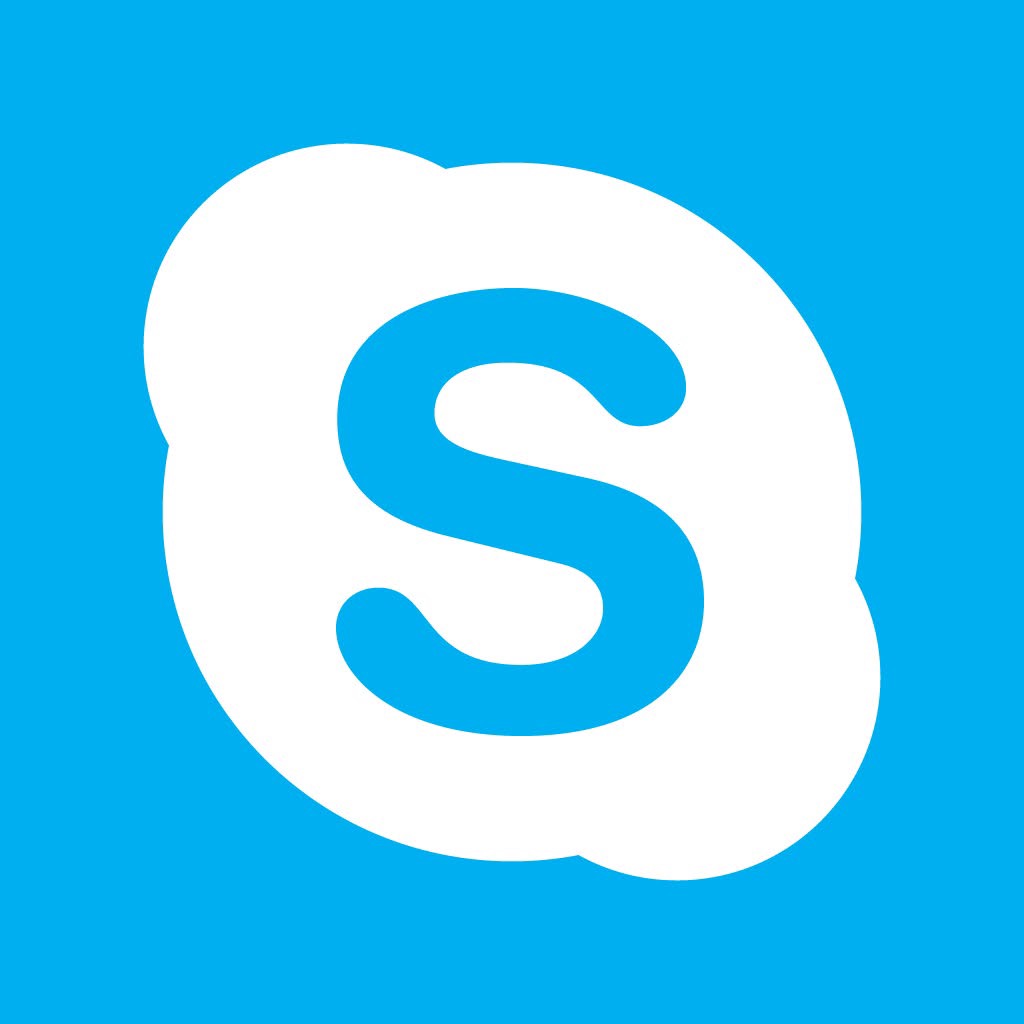 Ikon med logotyp för Skype Ikon med logotyp för Skype