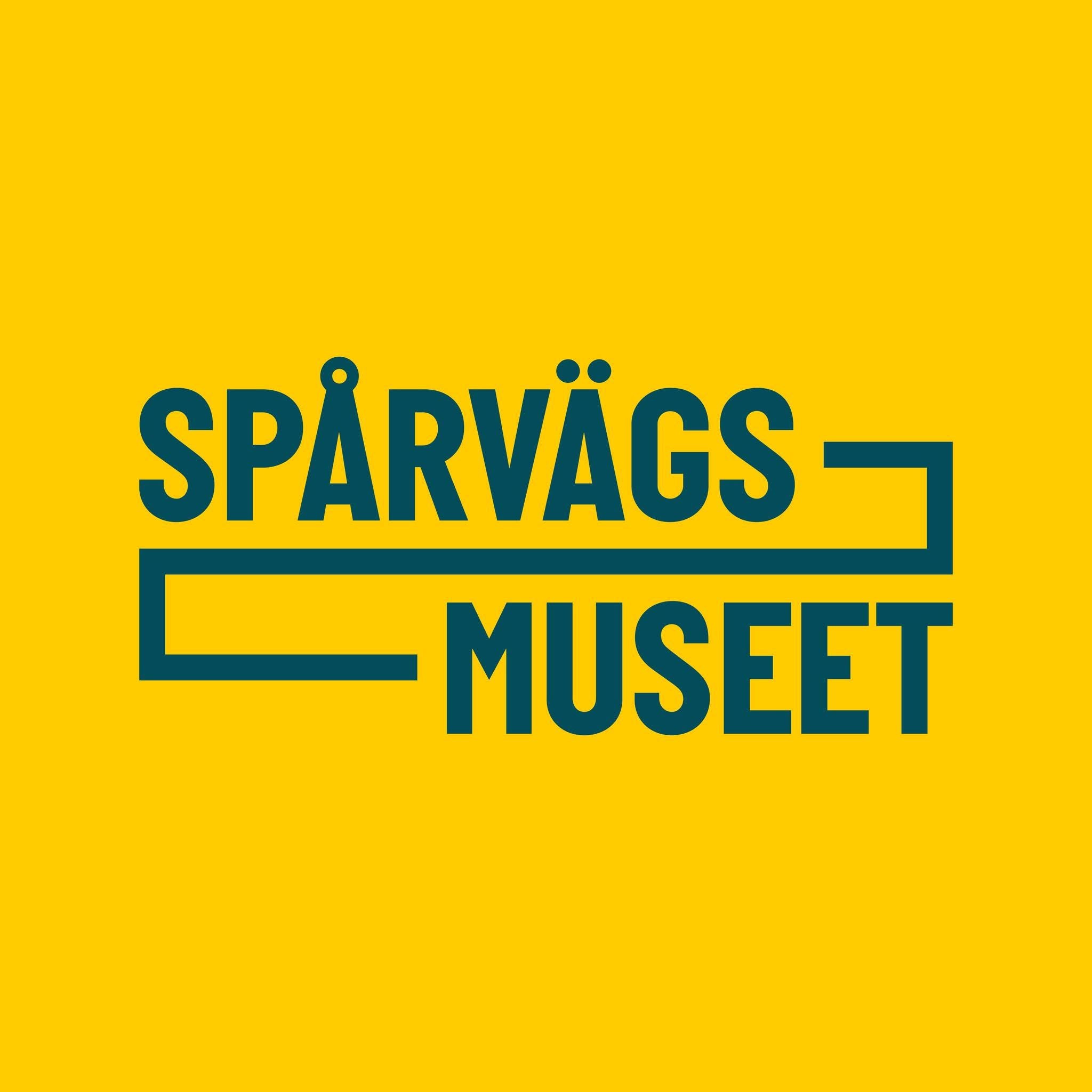 Logotyp för SPÅRVÄGSMUSEET