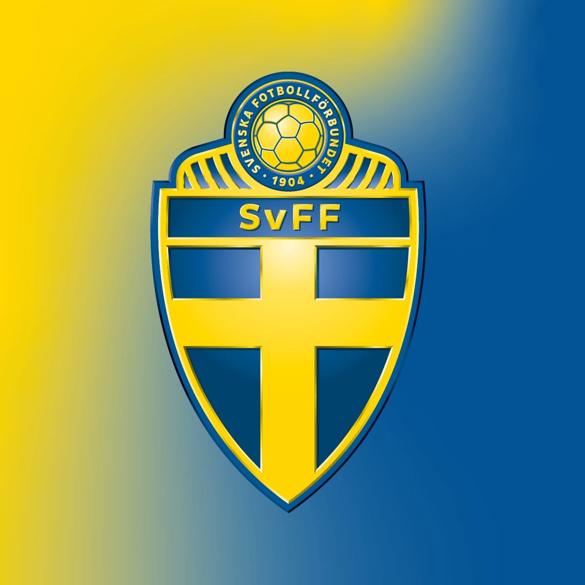 Logotyp för SvFF - SVENSKA FOTBOLLSFÖRBUNDET