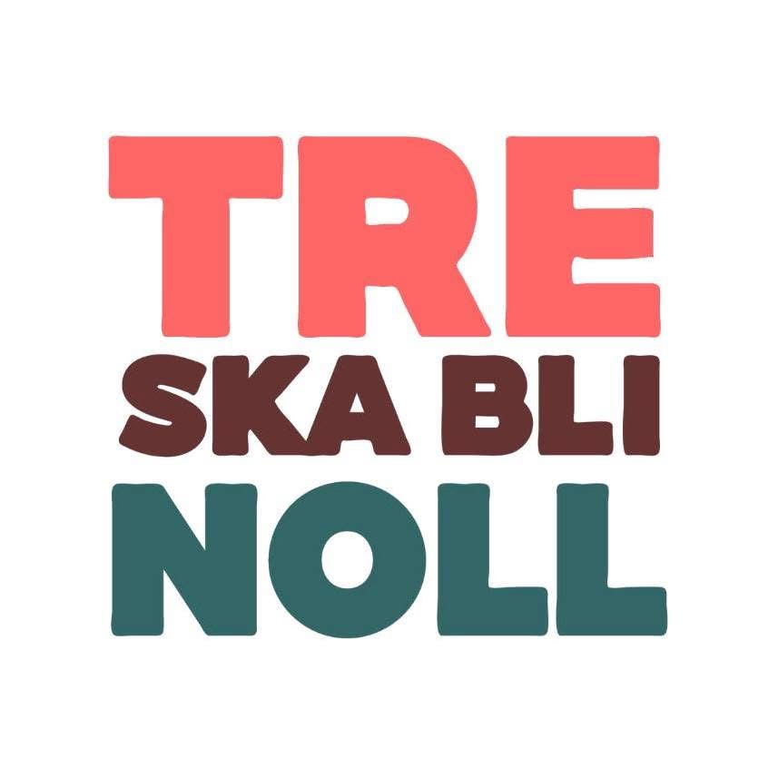 Logotyp för TRE SKA BLI NOLL Logotyp för TRE SKA BLI NOLL