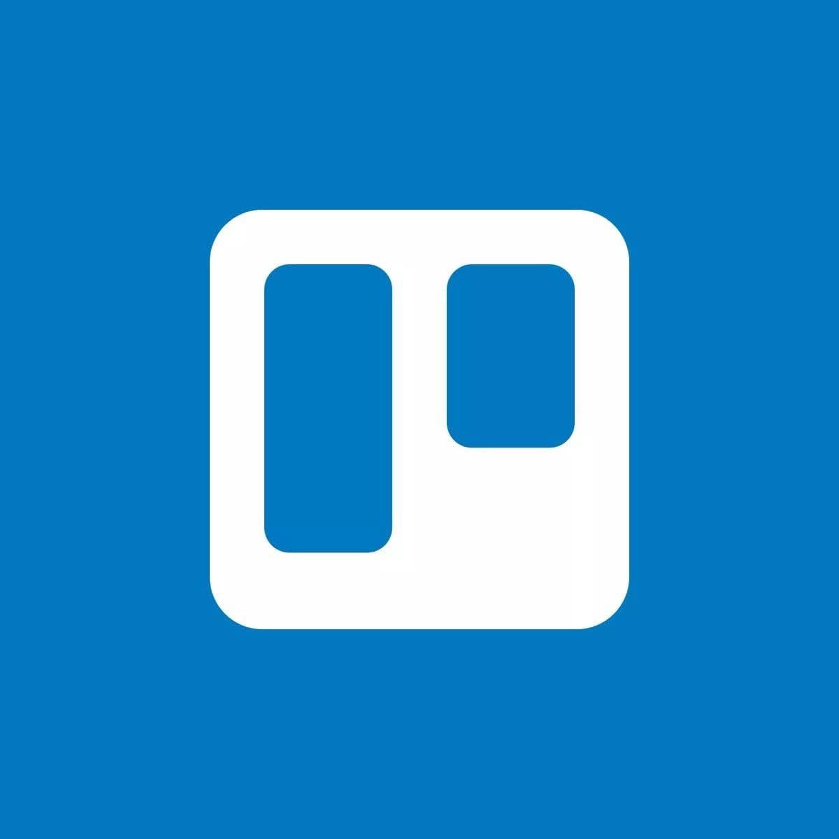 Ikon med logotyp för Trello Ikon med logotyp för Trello