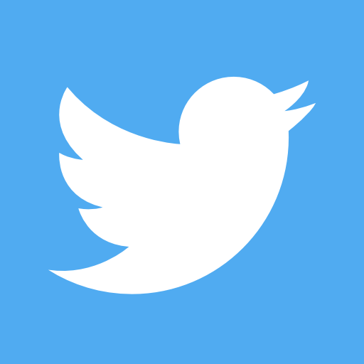 Ikon med logotyp för Twitter Ikon med logotyp för Twitter