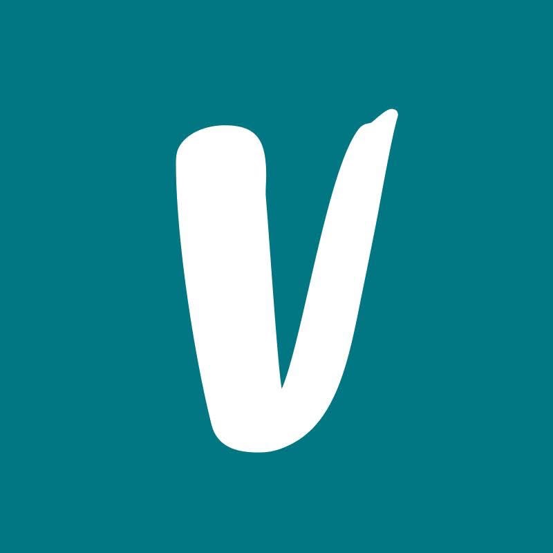 Ikon med logotyp för Vinted