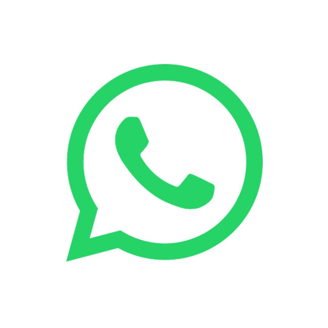 Ikon med logotyp för WhatsApp