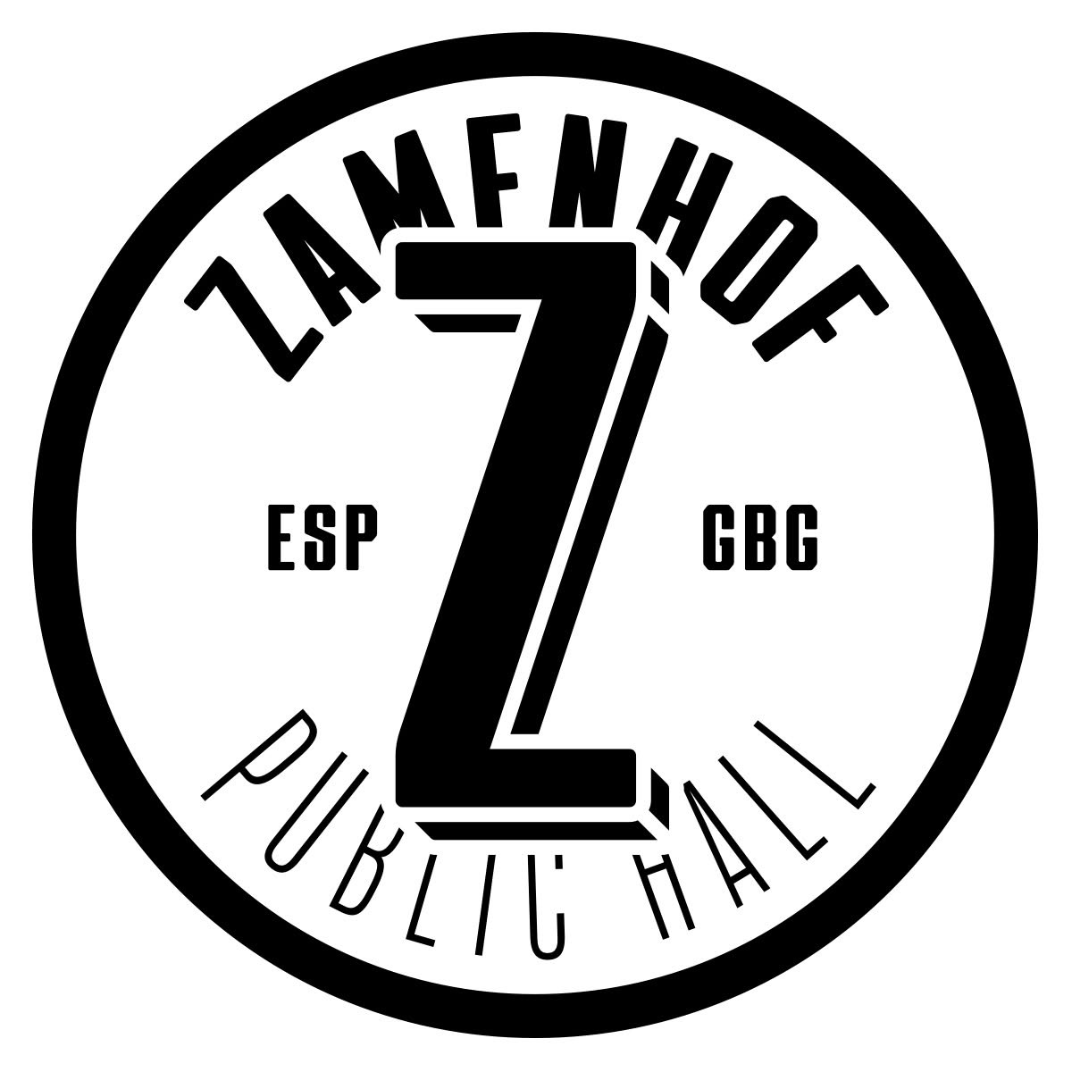 Logotyp för ZAMENHOF